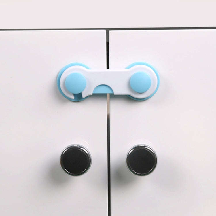 20 PCS Children Home Wardrobe Anti-opening Safety Lock(White)