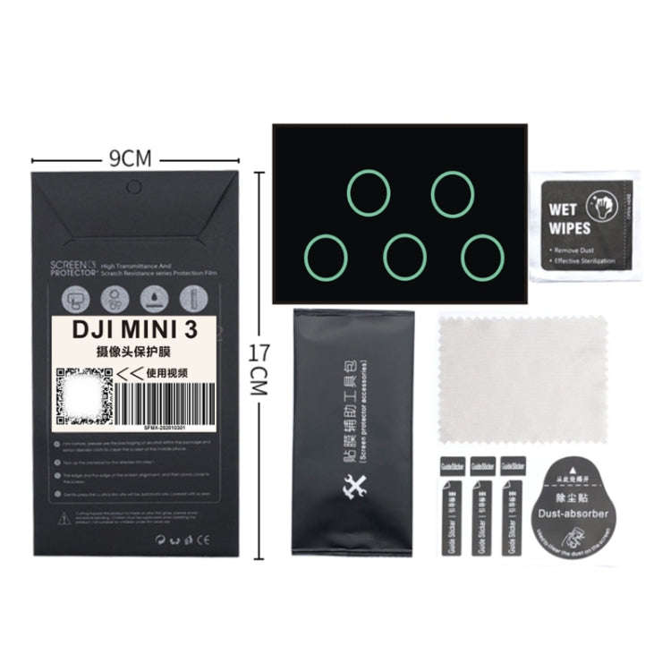 MN3-BHM-SF For DJI Mini 3 Pro Sensor + Lens Protector Anti -Scratch And Anti -Bump Accessories(Bl...