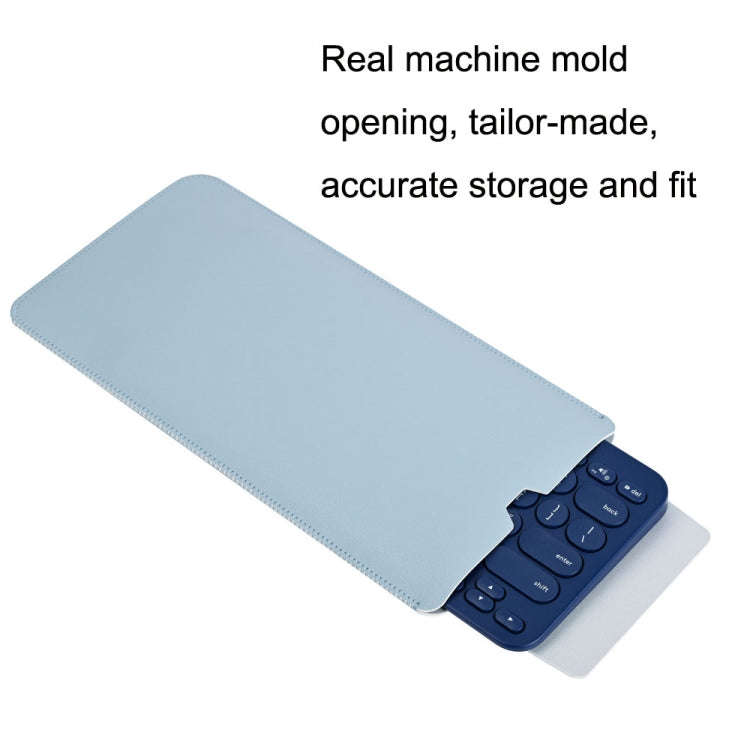 K380 Collection Bag Light Portable Dustproof Keyboard Protective Cover(Light Pink)