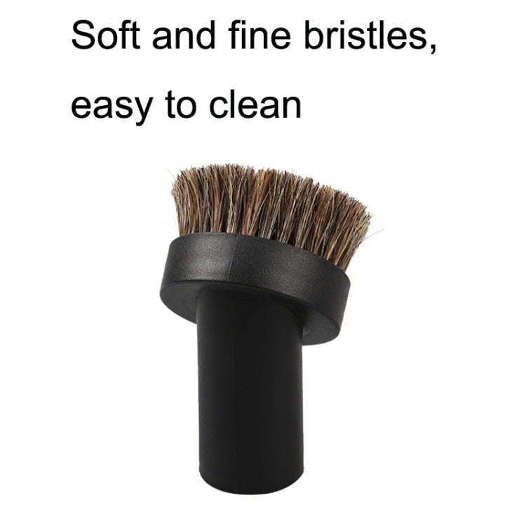 5PCS For Midea Vacuum Cleaner Accessories Horsehair Brush Head, Bristles Length: 36mm