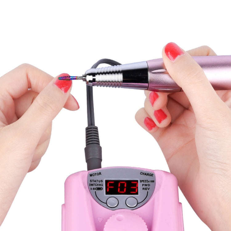 Portable Electric Pen Nail Removal Tool Mini Nail Polishing Machine(US Plug)