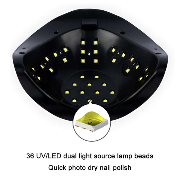 BLUEQUE 168W LED Nail Art Phototherapy Baking Lamp(US Plug)