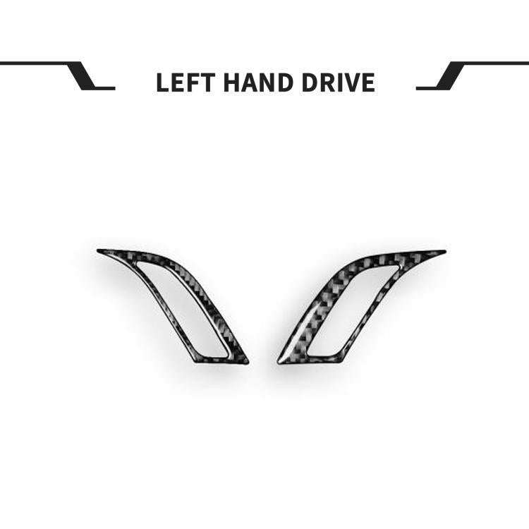 For BMW X1 F48/X2 F39 2pcs /Set Left-Hand Drive Dashboard Air Conditioner Air Vent Knob Sticker(B...