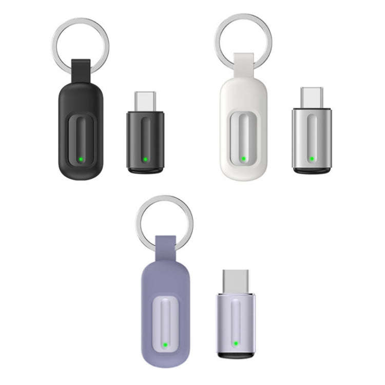 Ocrustar Capsule Mobile Phone Infrared Universal Remote Control, Color: Type-C (Purple)