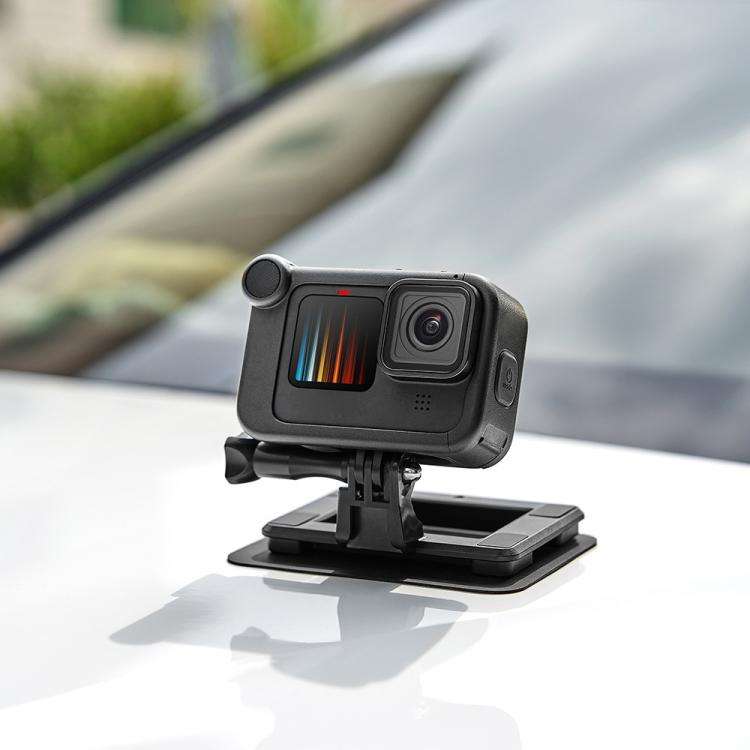 060 Outdoor Live Action Camera Magnetic Bracket with Adjustable Lanyard(Black)