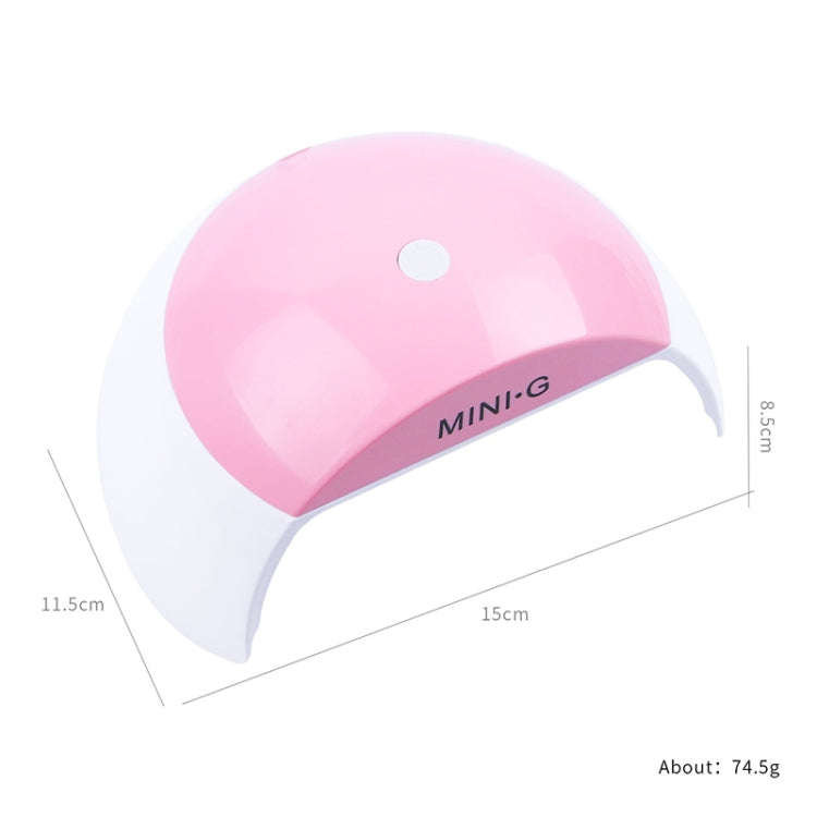 GJ0504 48W 15LED/UV Smart Sensor Nail Art Phototherapy Machine(Pink White)