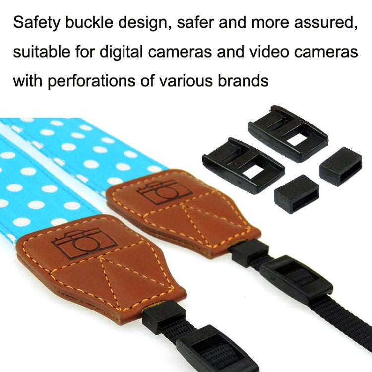 Multi-color Shoulder Neck Strap SLR Retro Camera Shoulder Strap(Wine Red)
