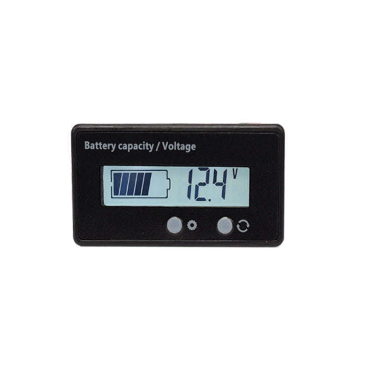 L6133 LCD Electric Motorcycle Power Display, Style: Button Front White Backlight