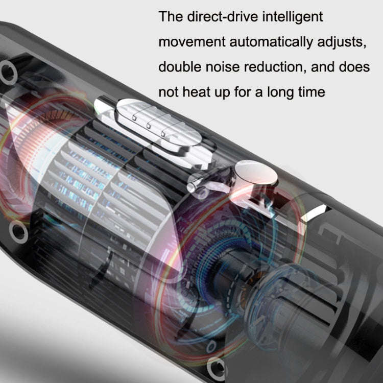 L2554 Car Portable Handheld High-power Small Wired Vacuum Cleaner, Color: Space Gray