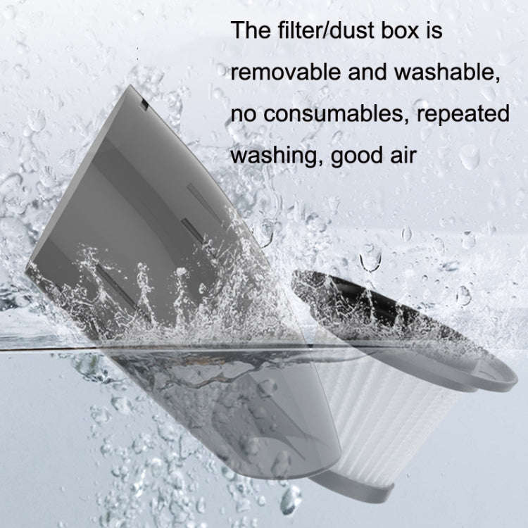 L2554 Car Portable Handheld High-power Small Wired Vacuum Cleaner, Color: Space Gray