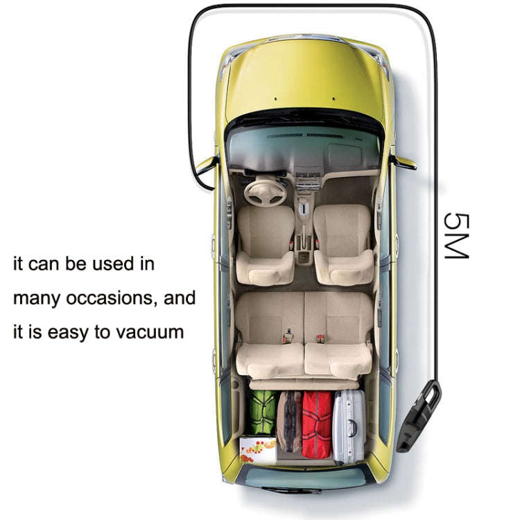 L2554 Car Portable Handheld High-power Small Wired Vacuum Cleaner, Color: Space Gray