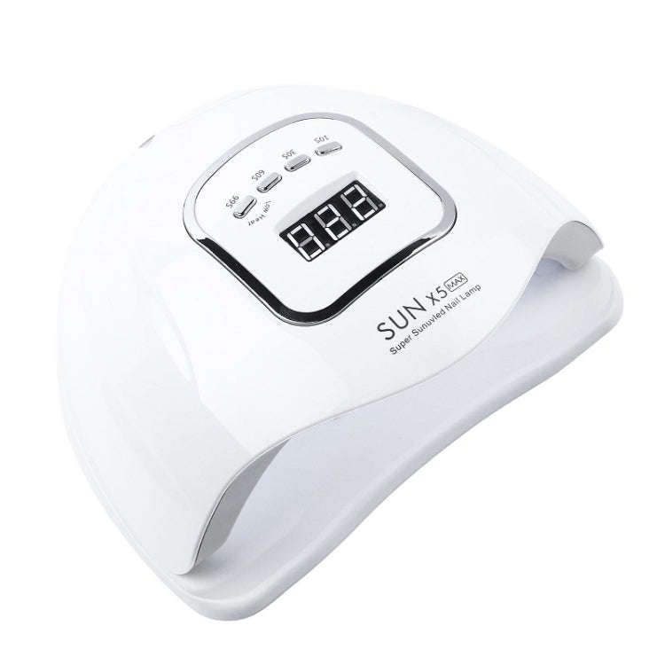 SunX5Max 150W Nail Polish Glue LED Phototherapy Induction Baking Lamp(US Plug)