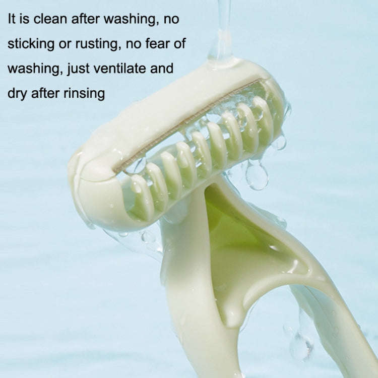 Sensitive Leg and Armpit Shaver Macro Blade Gentle Shaving Tool(Natural Skin)
