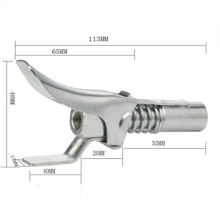 10000PSI Grease Coupler Coupling End Fitting 1/8 Inch NPT Adapter Connector ,Style: Plastic Shell...
