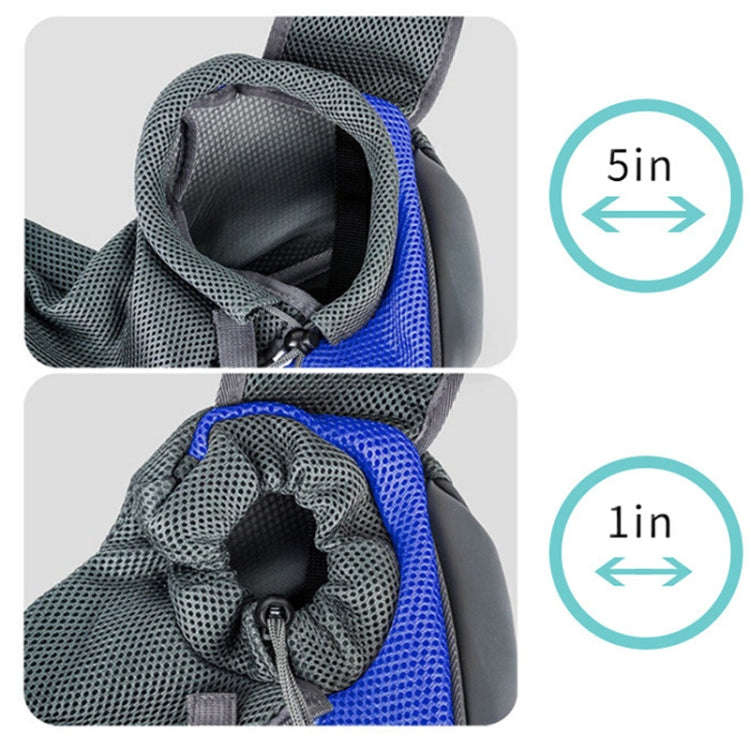 Pet Bag Widened Shoulder Strap Breathable Messenger Cat Bag,Size: Large(Purple)