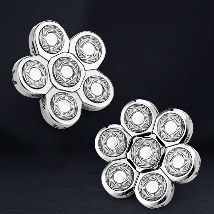 Shaver Replaceable Washable Double Ring Knife Mesh Floating Head 7 Knife Net