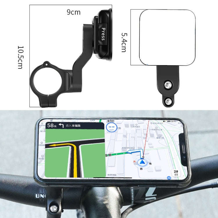 WEST BIKING YP0715060 Bicycle Strong Magnetic Attraction 360 Degree Rotating Navigation Phone Bra...
