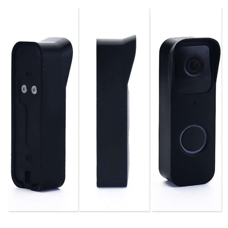 Silicone Cover for Blink A363 Wireless Doorbell(Black)