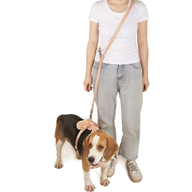 Pet PVC Leash Macaron Color Soft Dog Leash, Size: M(Yellow)