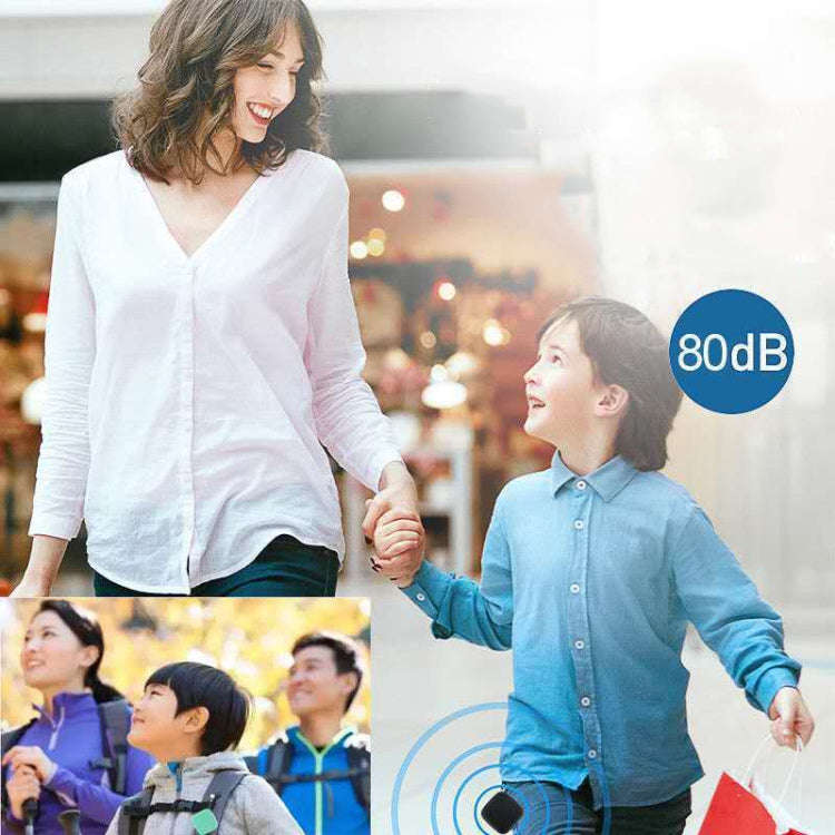 109 Square Smart Bluetooth Tracker Item Locator with Remote Photo Function(Black)