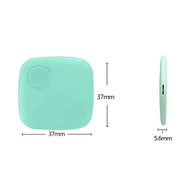 109 Square Smart Bluetooth Tracker Item Locator with Remote Photo Function(Black)