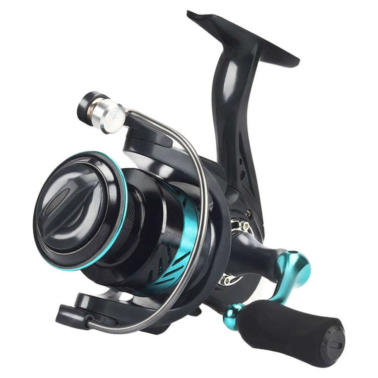 Metal Spinning Wheel CNC Rocker Throwing Rod Fish Wheel, Style: DK4000 (EVA Grip)