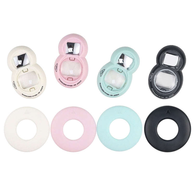 Mini Digital Camera Lens Selfie Mirror + Auxiliary Circle Set for FUJIFILM Instax Mini7+(White)