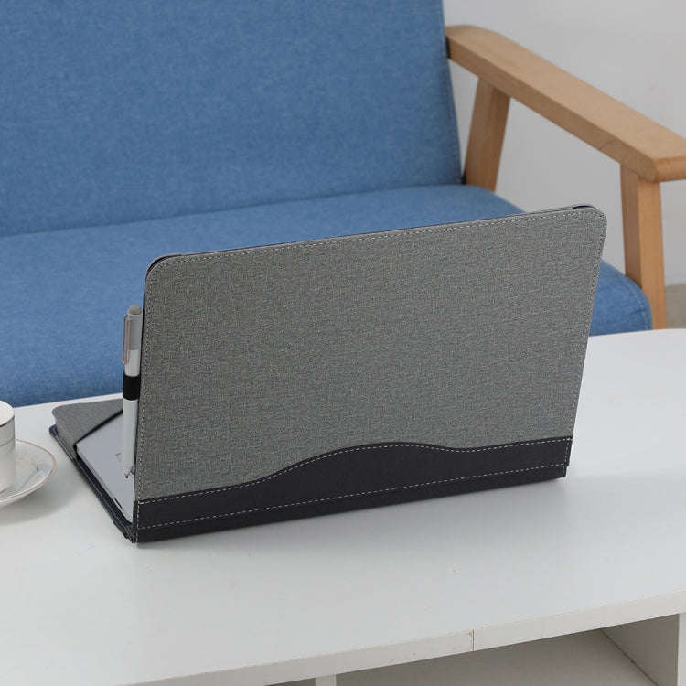 Leather All-inclusive Anti-drop Protective Case For Microsoft Surface Laptop Studio(Cotton Cloth ...