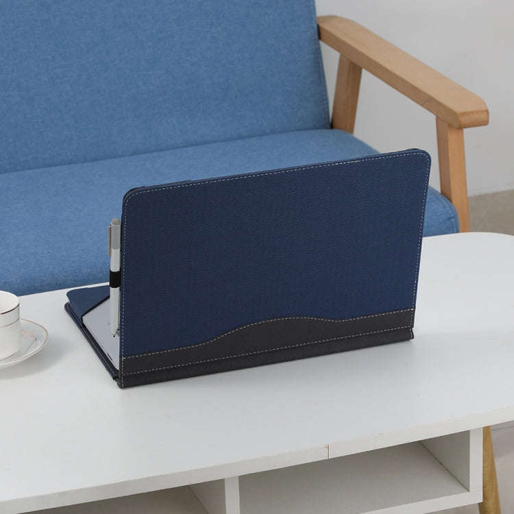 Leather All-inclusive Anti-drop Protective Case For Microsoft Surface Laptop Studio(Herringbone-D...