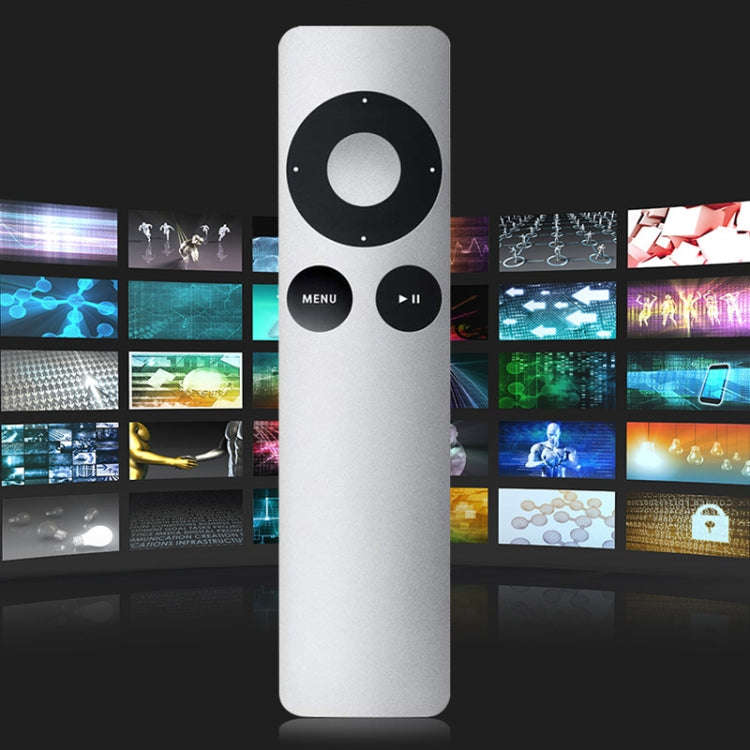 MC377LL/A TV Remote Control Suitable For Apple TV 1/2/3(Silver Gray)