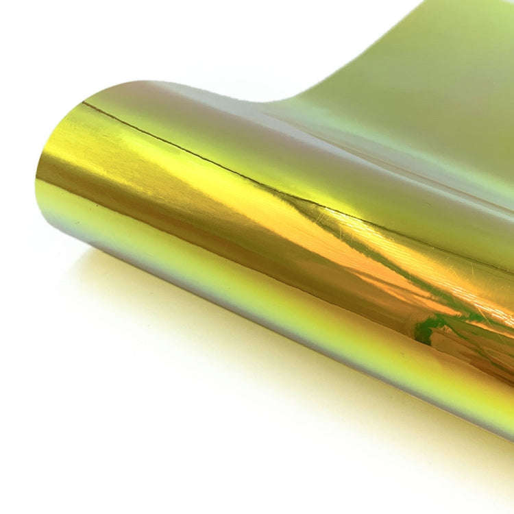 Candy -Colored Pharomsurium Self -Adhesive PVC Vinyl  Craft Sign Making, Size: 30 x 50cm(Gold)
