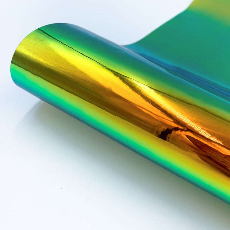 Candy -Colored Pharomsurium Self -Adhesive PVC Vinyl  Craft Sign Making, Size: 30 x 100cm(Green)