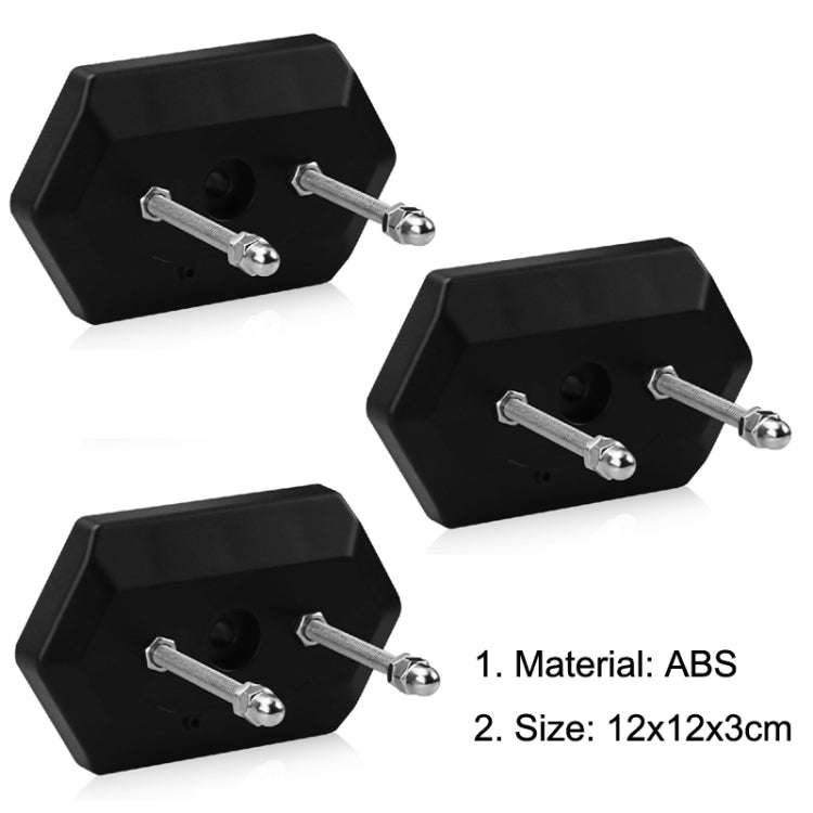 Wall Mount Skateboard Stand For Skateboard Deck Display and Storage(Black)