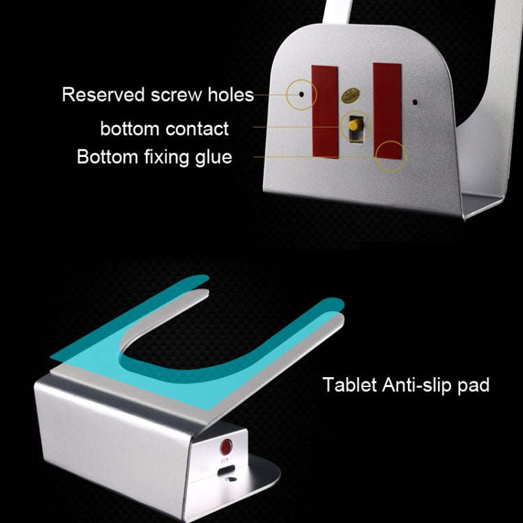 Tablet PC Anti-theft Display Stand with Charging and Alarm Funtion, Specification: Type-C,CN Plug