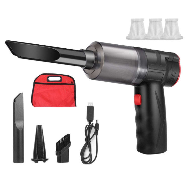 Small Car Blowing And Suction Dual-Purpose Vacuum Cleaner Charging Model Super 16000pa