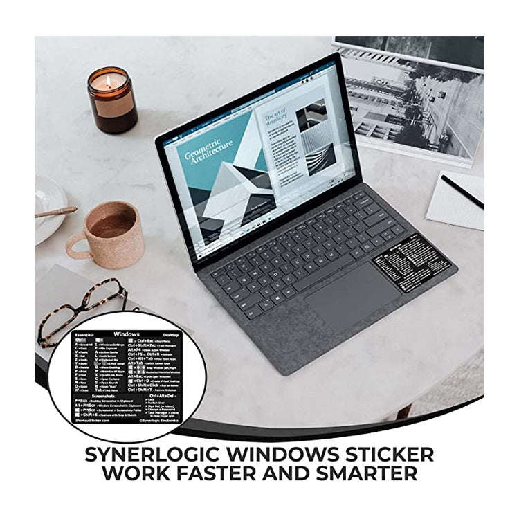 PC Reference Keyboard Shortcut Sticker Adhesive For PC Laptop Desktop(For Word Excel)