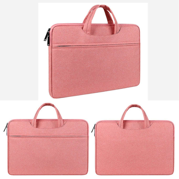 ST01 Large-Capacity Waterproof Shock-Absorbing Laptop Handbag, Size: 14.1-15.4 inches(Mysterious ...