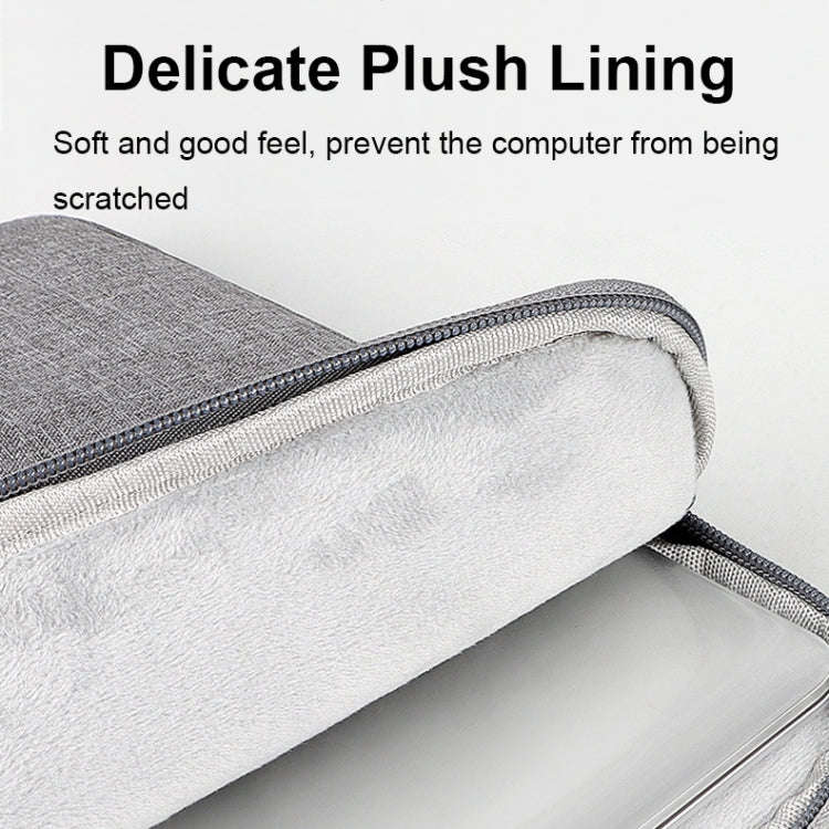 ST01 Large-Capacity Waterproof Shock-Absorbing Laptop Handbag, Size: 14.1-15.4 inches(Mysterious ...