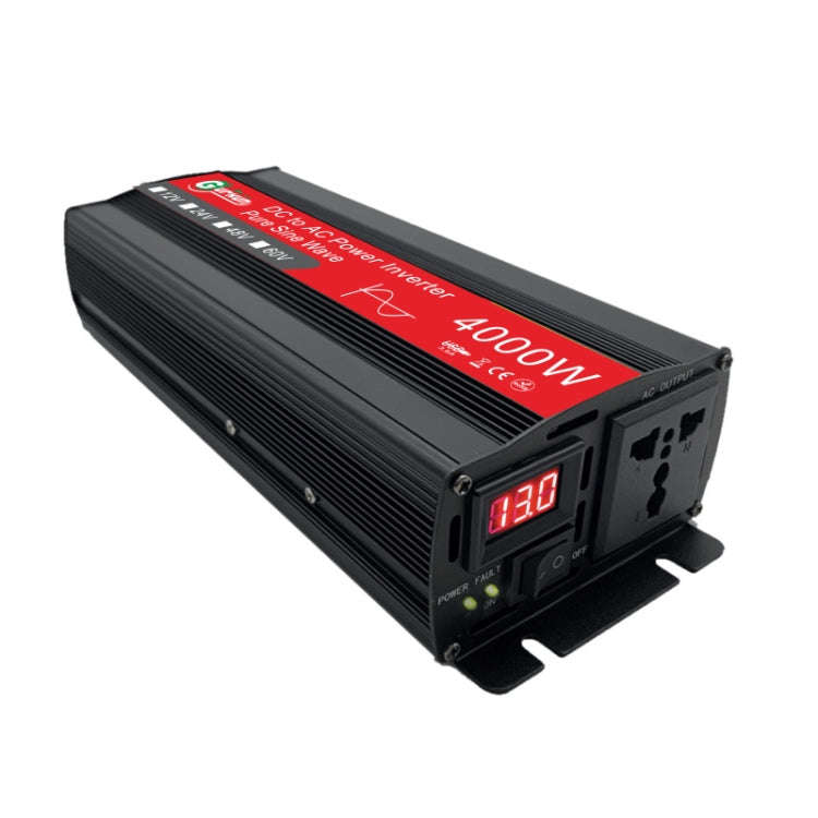 Gurxun 4000W Home Car Power Converter Sine Wave Inverter, Specification: 24V To 220V