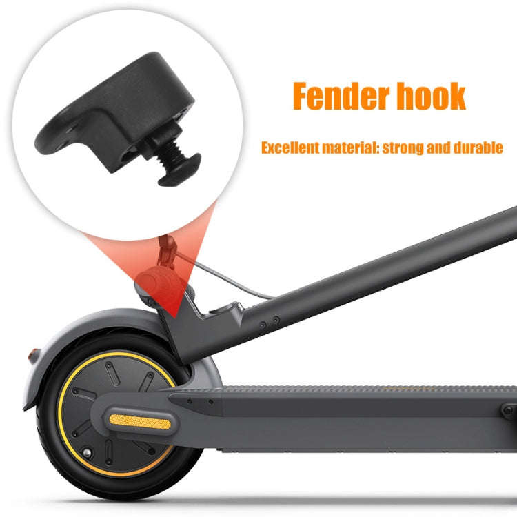 X0255 Electric Scooter Rear Push Board With Taill Light For Ninebot Max G30(Black)
