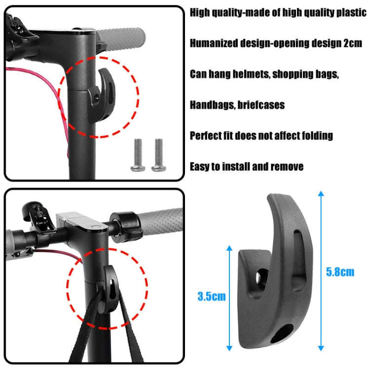X0259 Electrical Scooter Rear Fender Shock Absorber Bracket Cover For Xiaomi Mijia M365(Red)