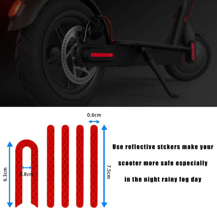 X0259 Electrical Scooter Rear Fender Shock Absorber Bracket Cover For Xiaomi Mijia M365(Red)