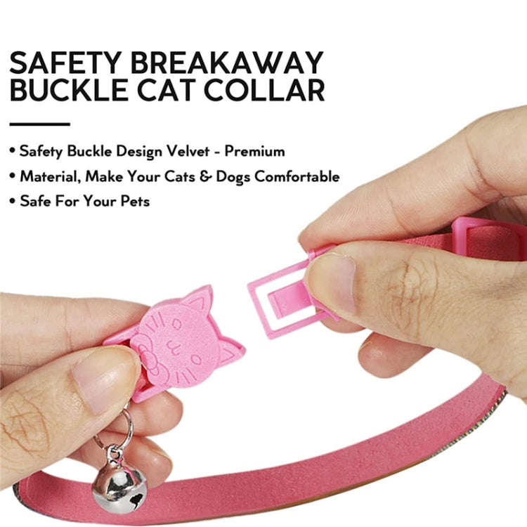 Rhinestone Pet Collar with Bell for Airtag Tracker Case(White Diamond Black)