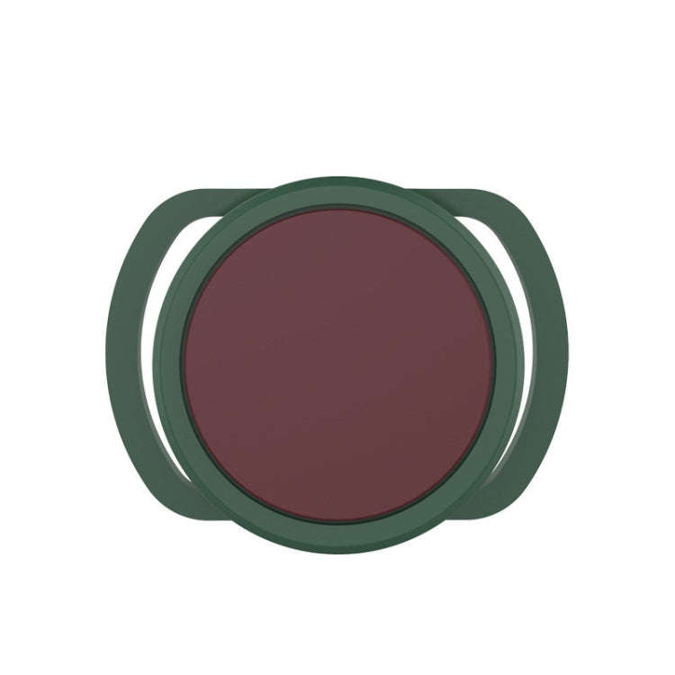 2 PCS  Anti-Lost Tracker Silicone Case for AirTag,Size:  24mm(Dark Green+Wine Red)