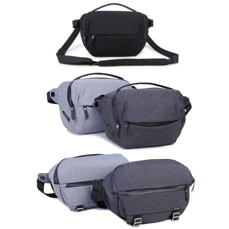 XIUJIAN Crossbody Waterproof Lightweight SLR Camera Bag, Color: 5L Black