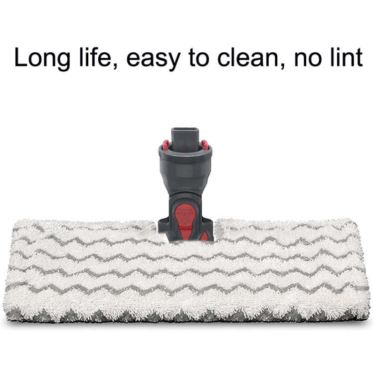 2PCS Steam Mop H Type Wiper For Shark P3 / P5 / P8 / T8 / S3973 / S5003D(Gray Black)