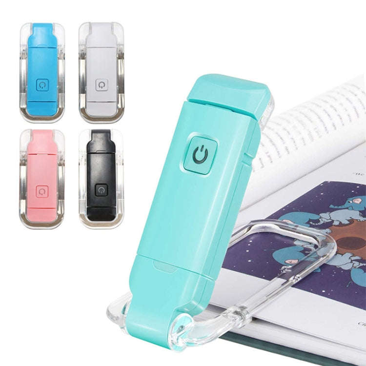 USB Charging LED Dimmable Portable Bookmark Light(Blue)
