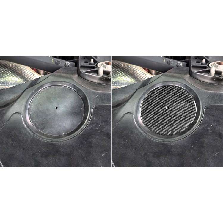 For Chevrolet Corvette C8 Engine Compartment Side Stickers(Black)