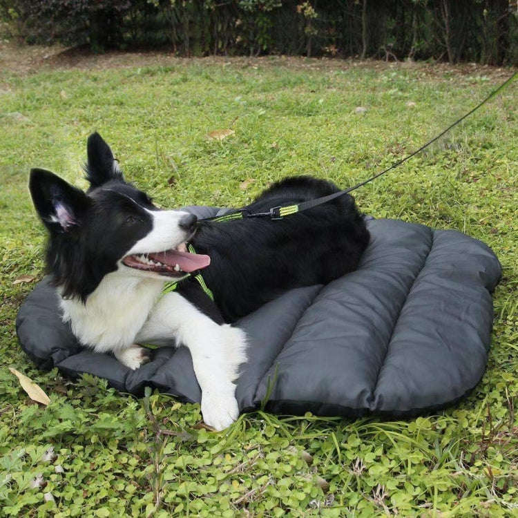 Pet Outdoor Waterproof Cushion Camping Cats And Dog Sleeping Pad, Size: Small 80x70cm(Grey)