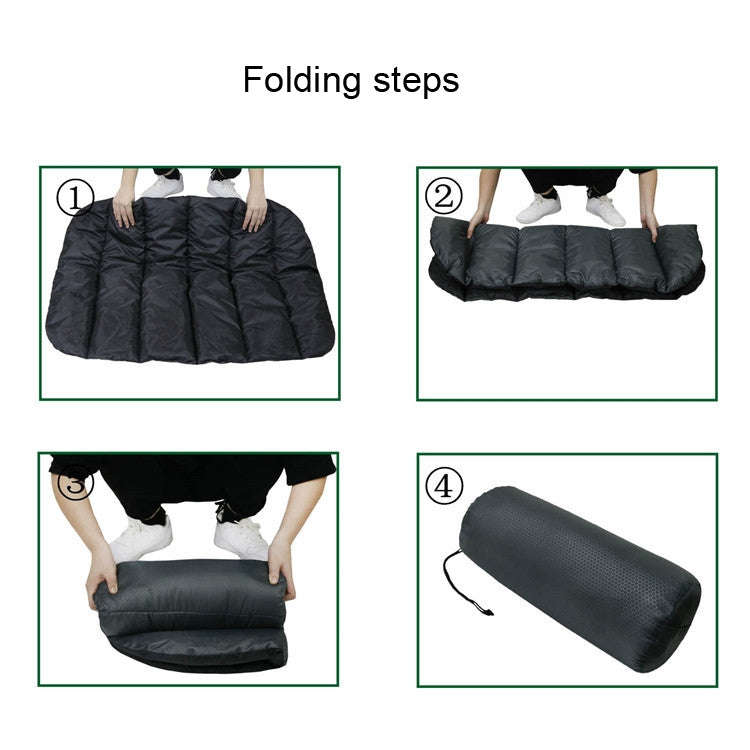Pet Outdoor Waterproof Cushion Camping Cats And Dog Sleeping Pad, Size: Small 80x70cm(Grey)